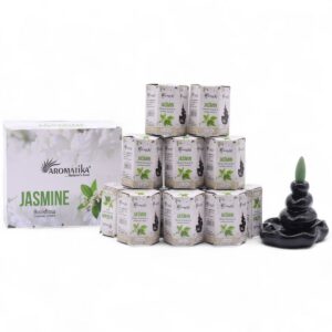 Pack of 10 Masala Backflow Incense - Jasmine