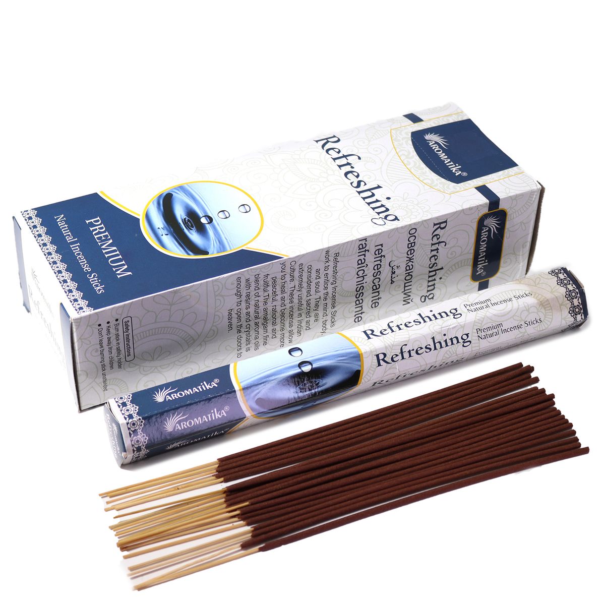 Aromatika Charcoal Free Hex Incense - Refreshing