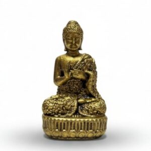 Brass Miniature Gods - Buddha (17gms) - 34mm