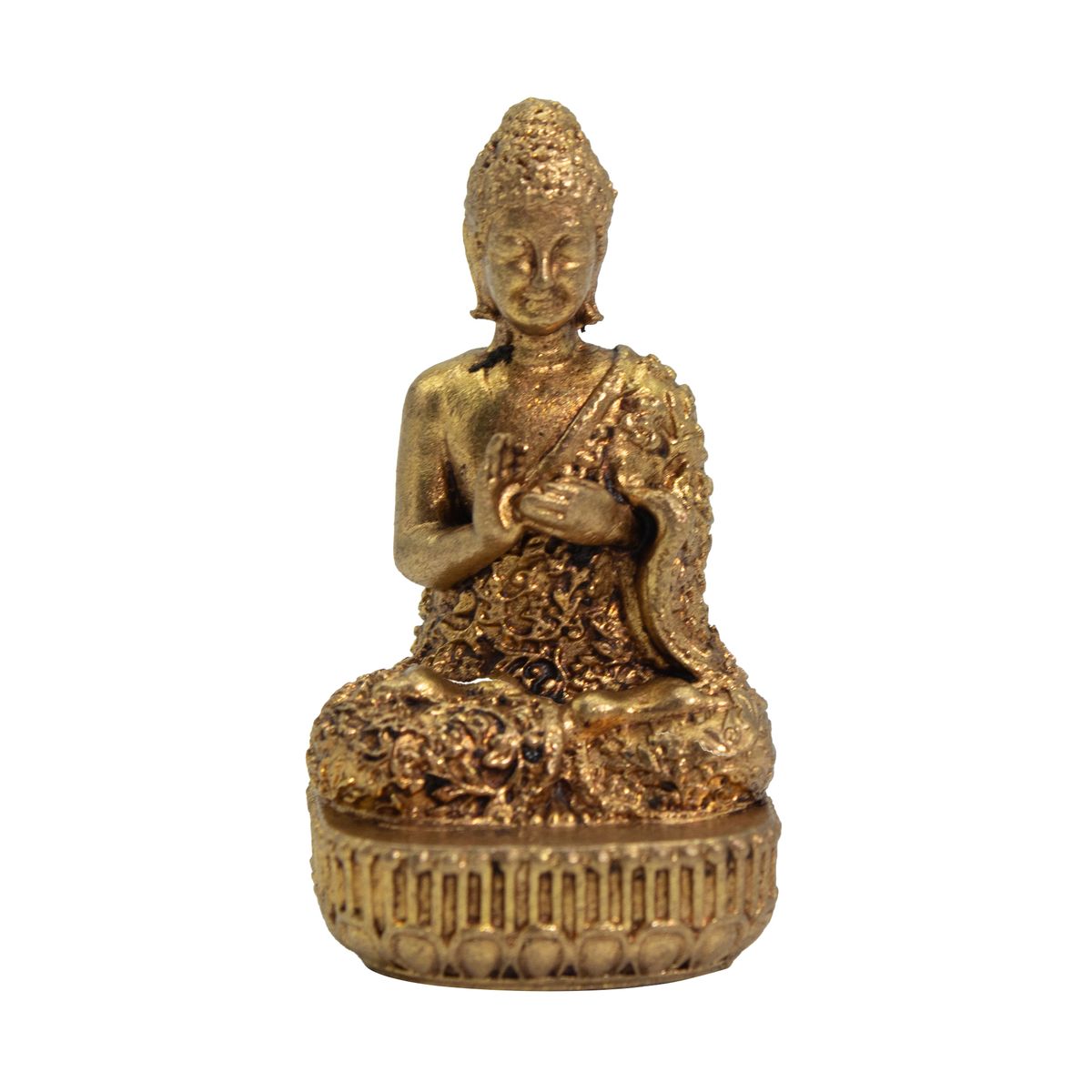 Brass Miniature Gods - Buddha (60gms) - 48mm
