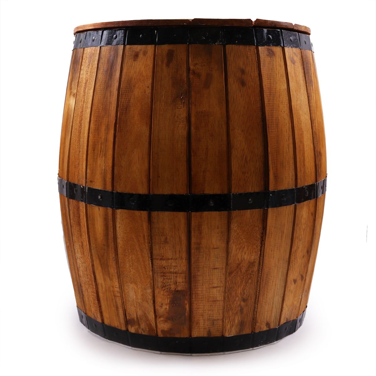 Beer Barrel Table – Natural Wood 60 x 48.5 cm