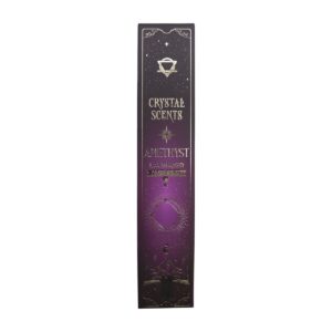 Amethyst Crystal Scents Smudge Incense - Lavender