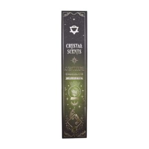 Aventurine Crystal Scents Smudge Incense - Chocolate