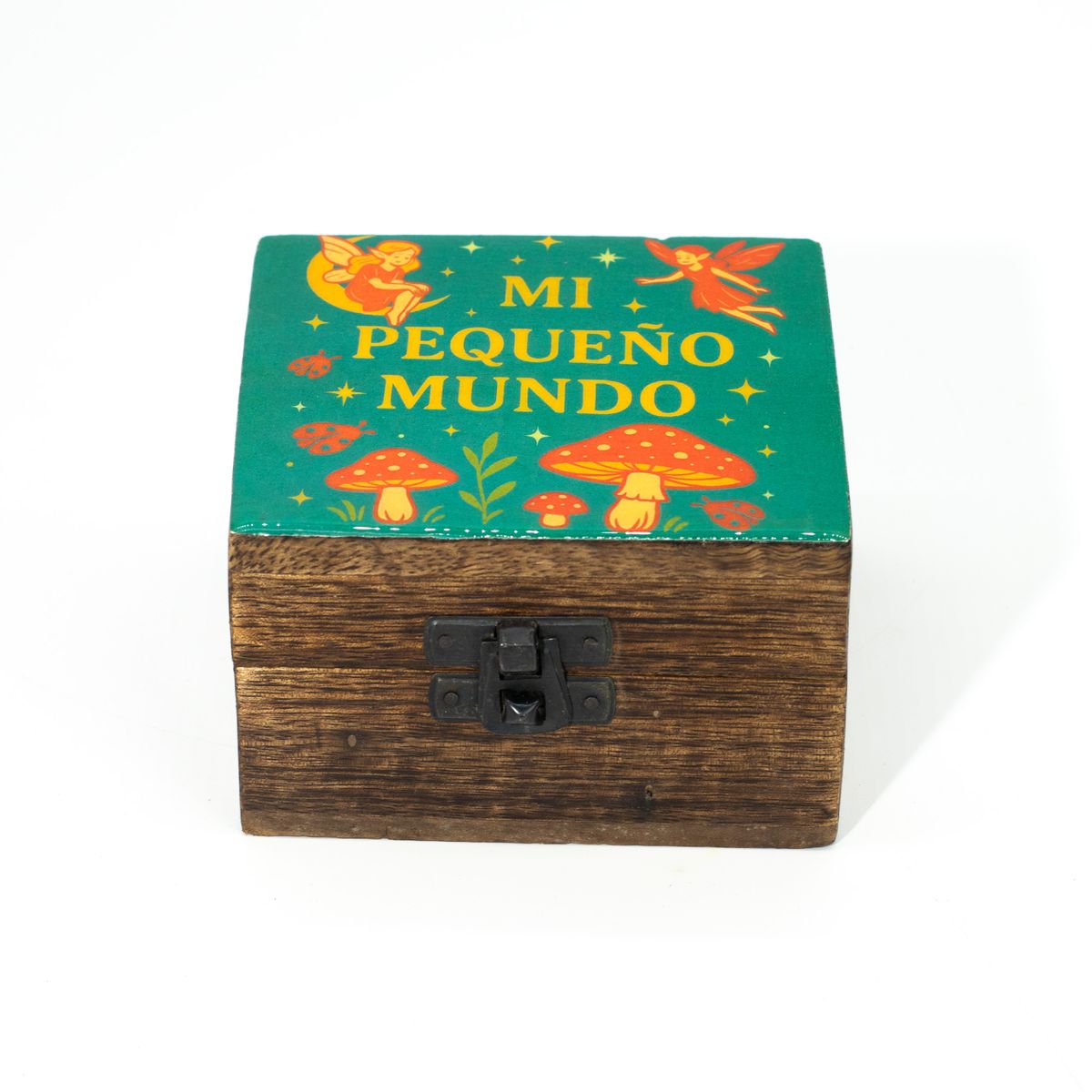 Small Enamelled Box - Mi Pequeno Mundo