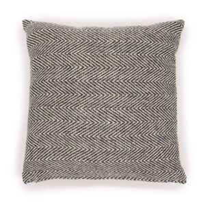 Classic Cushion Cover - Herringbone Fine Grey - 40x40cm