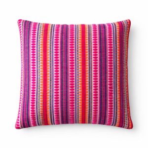 Classic Cushion Cover - Neon Stripes - 45x45cm