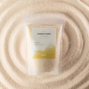 Fragranced Candle Sand - Warm Honey - Blush Bloom - 300g