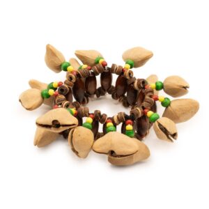 Kenari Shell Hand Shaker - Rattle Bracelet (15 Pieces)