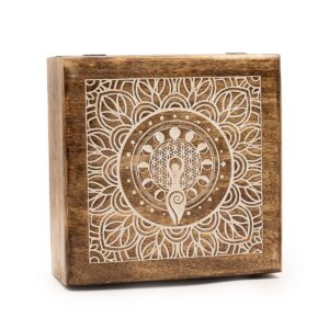 Extra Large Mango Box  - Moon Phase Goddess