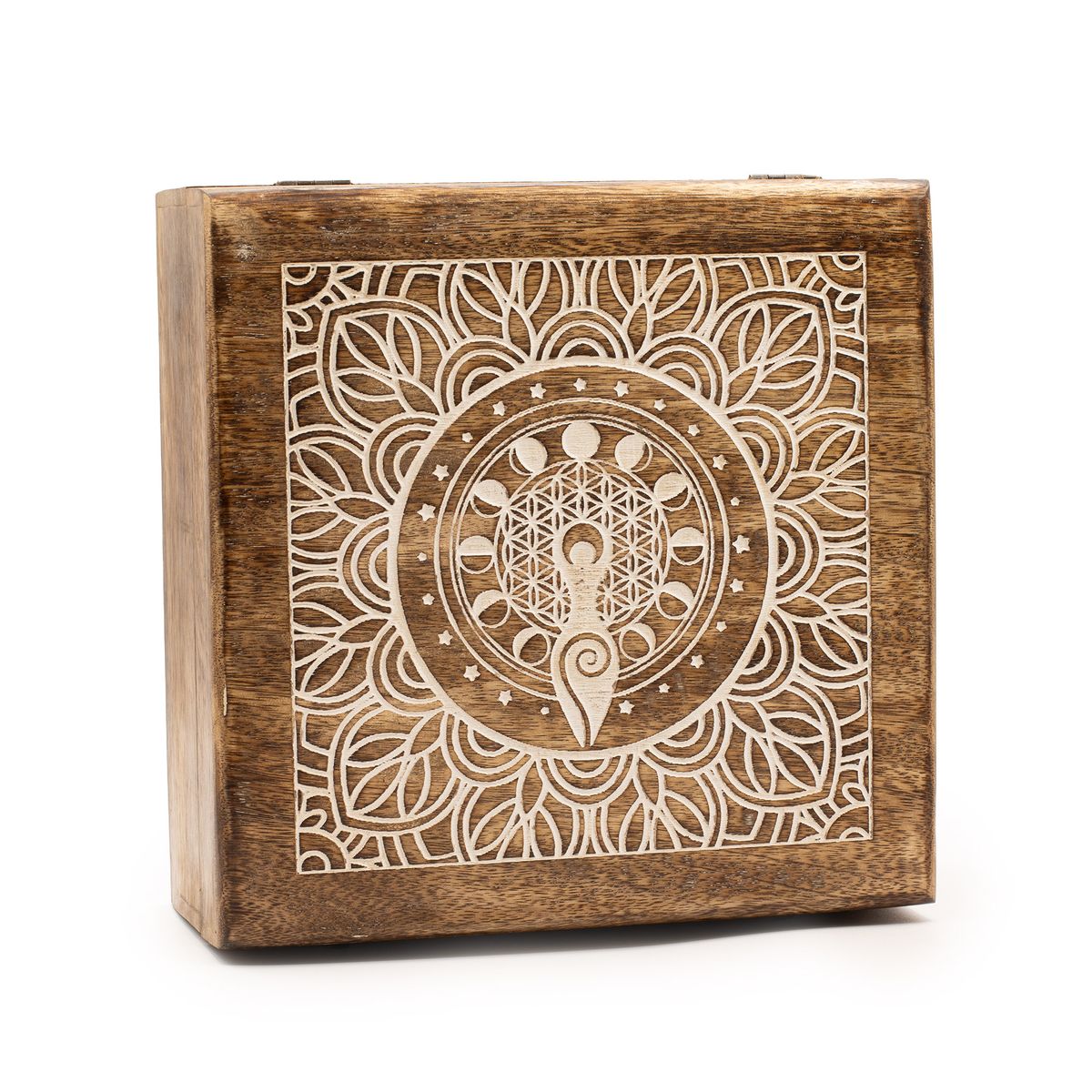 Extra Large Mango Box - Moon Phase Goddess