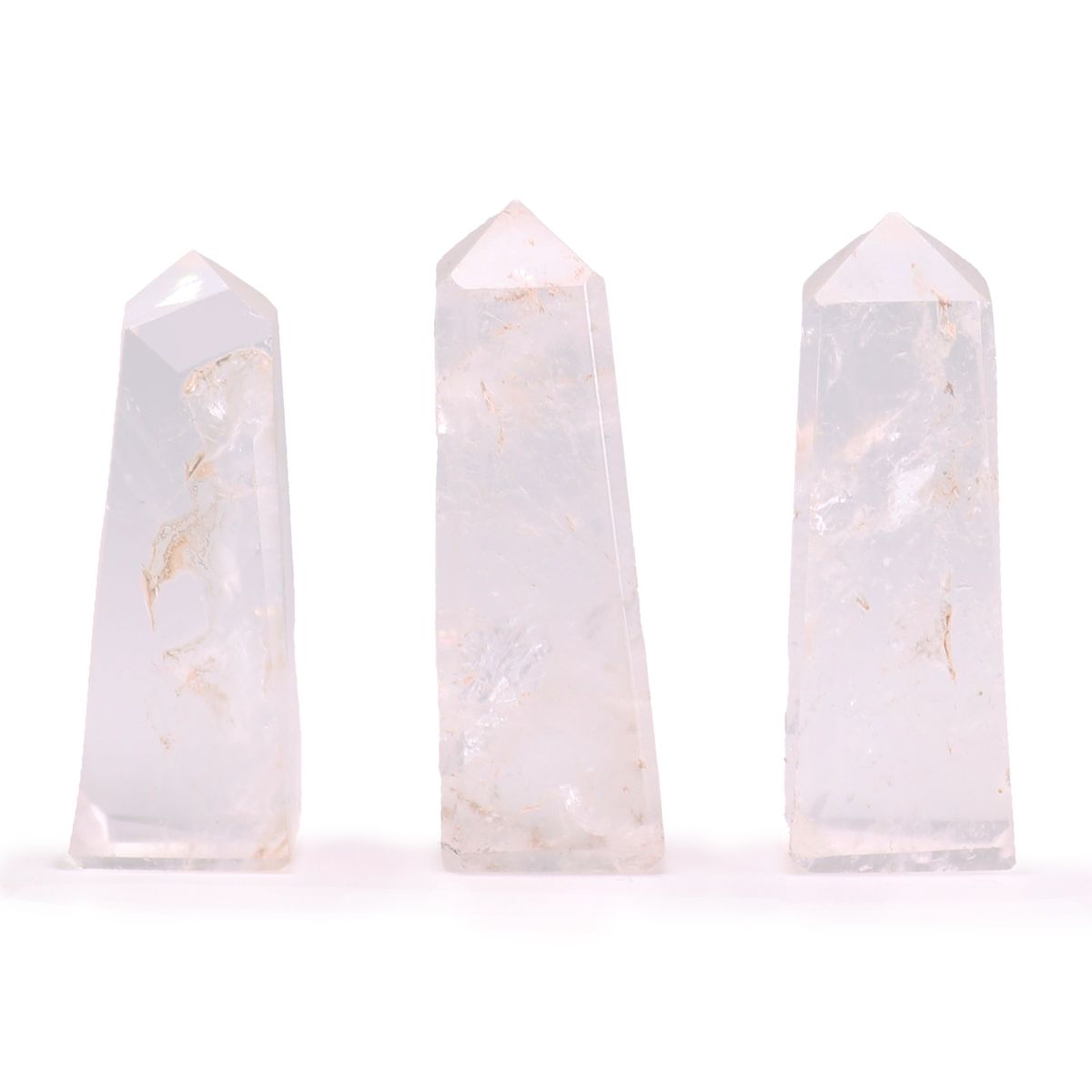Gemstone Obelisk Point approx 5cm - Clear Quartz