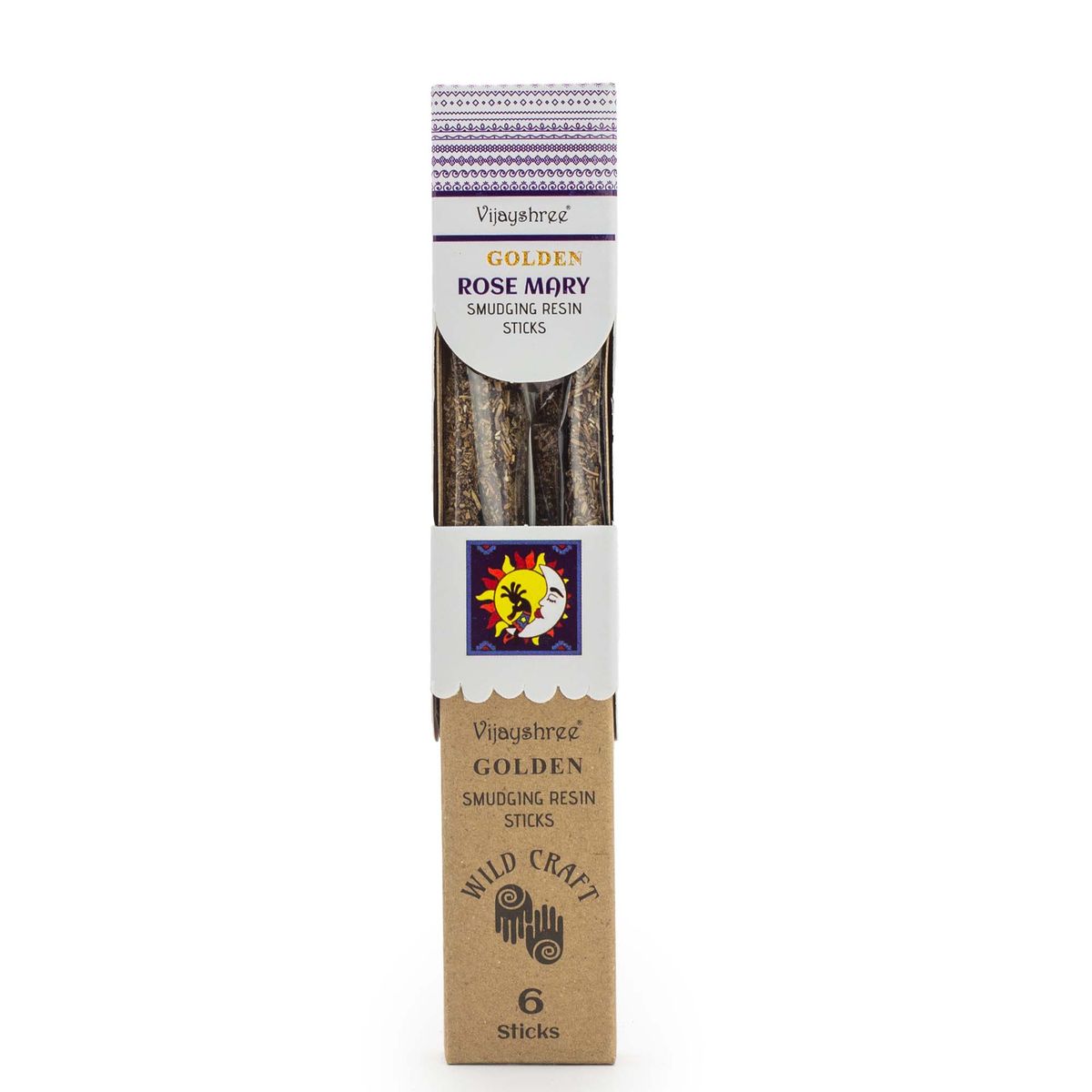Golden Rose Mary Smudging Resin Sticks - 30g
