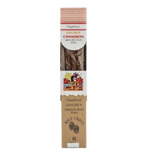 Golden Cinnamon Smudging Resin Sticks - 30g