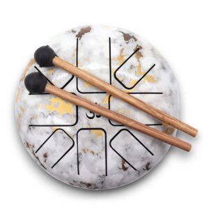 Happy Drum Marble - 17x13cm