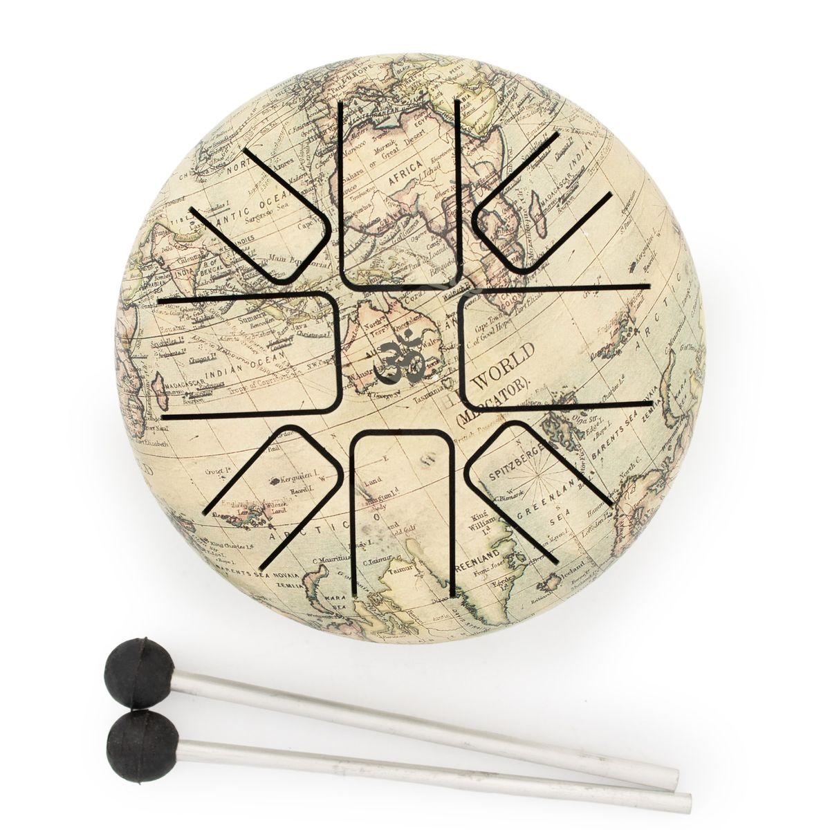 Low Med Happy Drum Atlas- 14x7cm