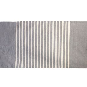 Indian Cotton Rug - 70x170cm - Grey