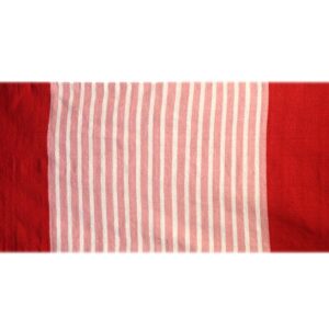 Indian Cotton Rug - 70x170cm - Red/Pink