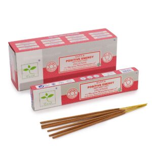 Satya Incense 15gm - Positive Energy (White Sage & Oudh)