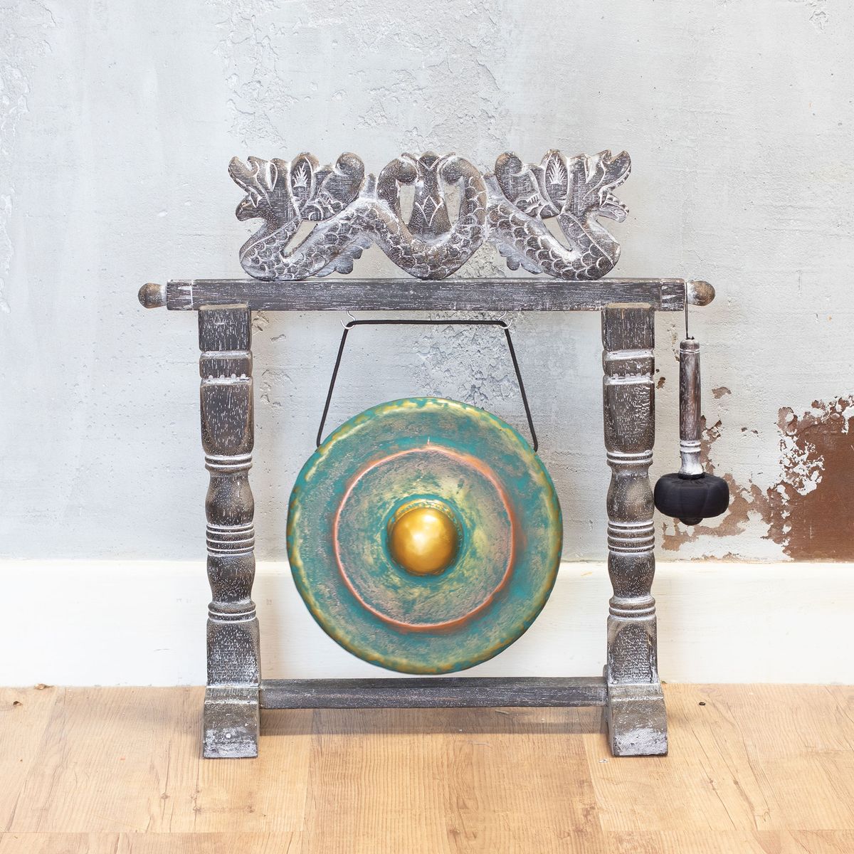 Small Gong in Stand - 25cm - Greenwash
