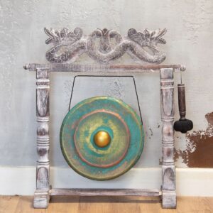 Medium Gong in Stand - 35cm - Greenwash
