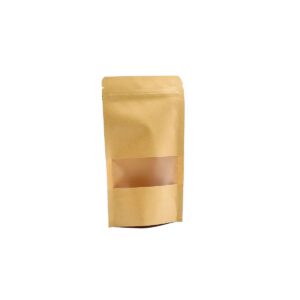 Kraft Window Bag 12x20 cm