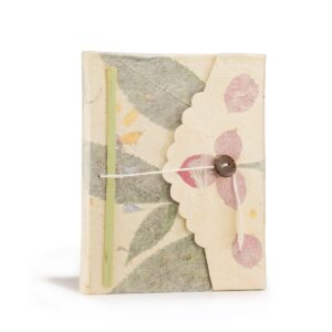 Lokta Bougainvillea Notebook – Medium (15x12cm) – 45 Leaves