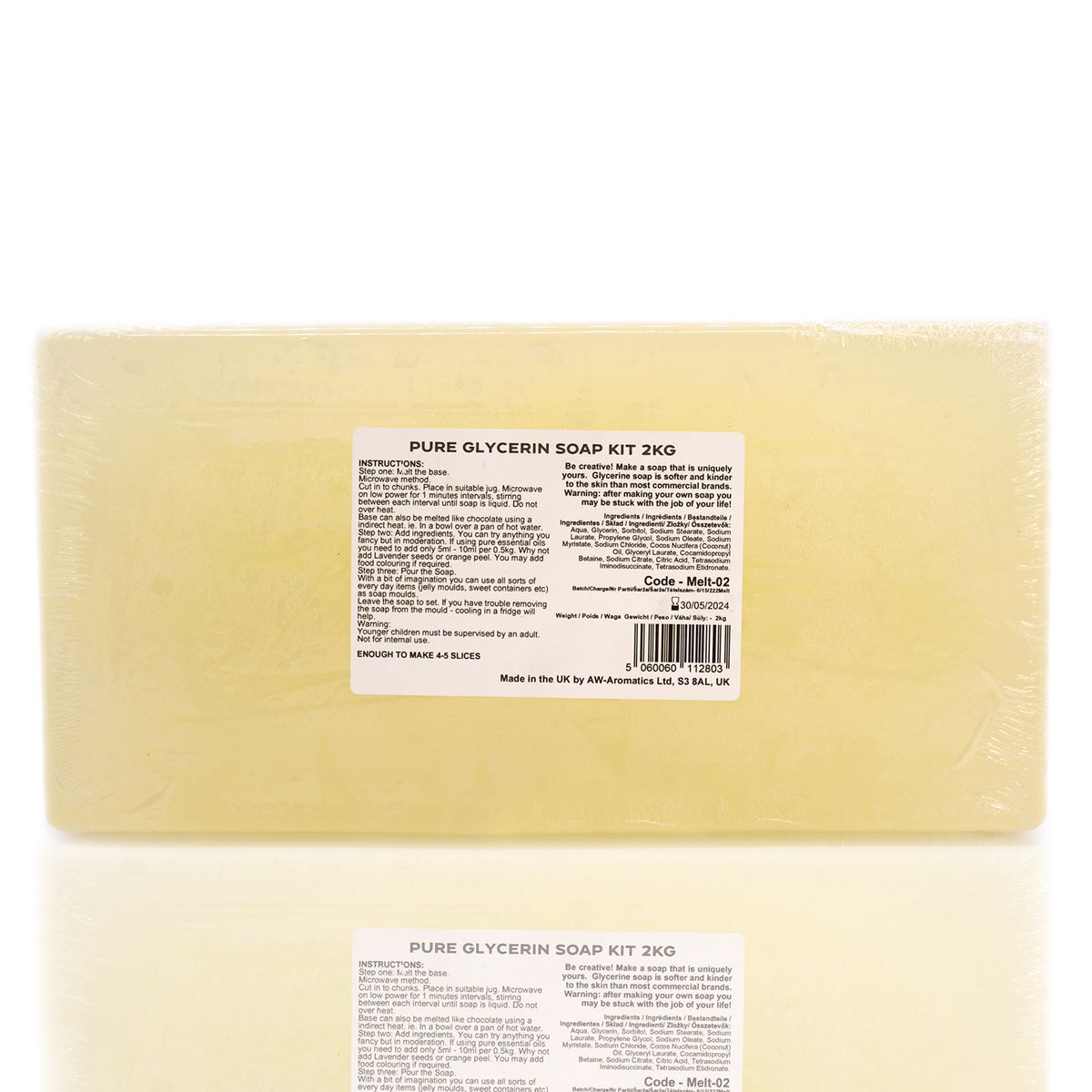 Melt and Pour Soap Base 2KG