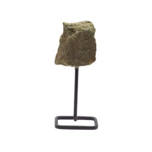Mineral Specimen on Metal Stand - Epidote