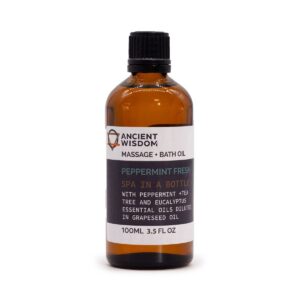 Peppermint Fresh Massage Oil - 100ml