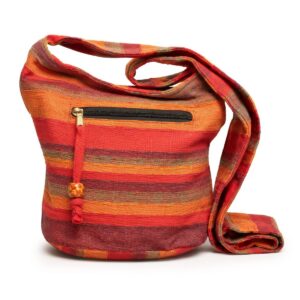 Nepal Sling Bag - Sunrise Orange
