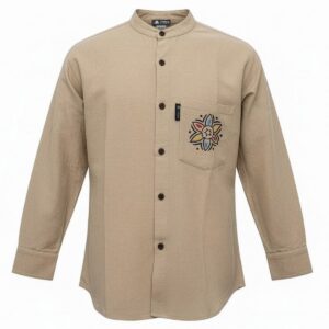 Nomad Sari Kathmandu Shirt - Stone - XL