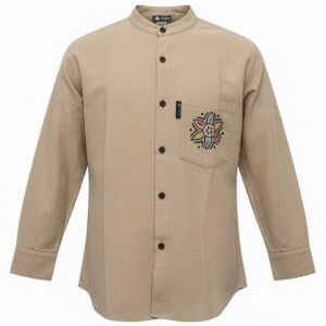 Nomad Sari Kathmandu Shirt - Stone - XXL