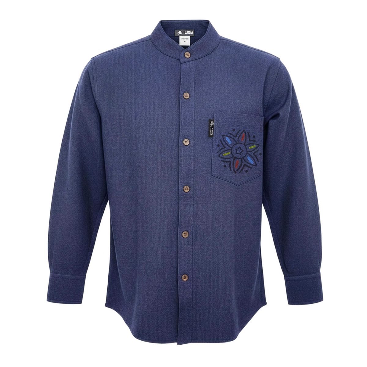 Nomad Sari Kathmandu Shirt - Indigo - Large