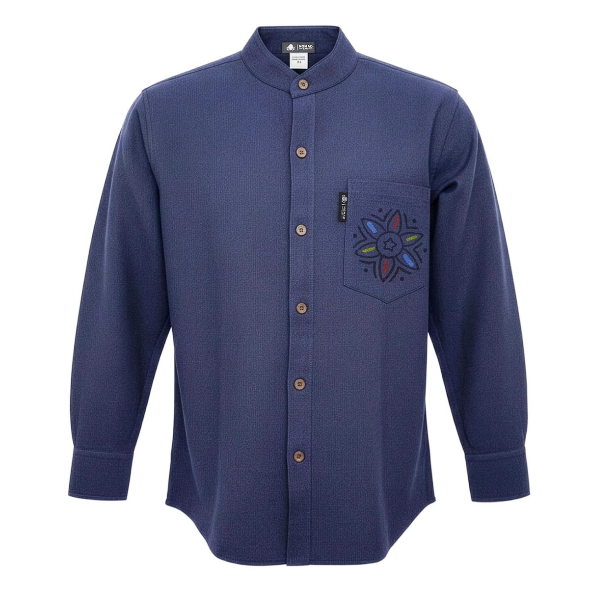 Nomad Sari Kathmandu Shirt - Indigo - XL