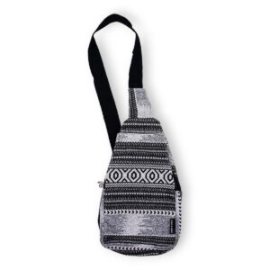Nomad Sari Jacquard Natural Cross Bag - Urban Caravan