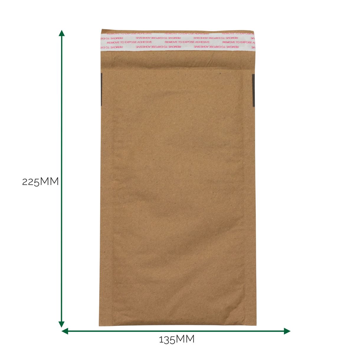 Kraft Padded Honeycomb Envelope (135x225+40mm)