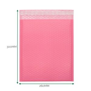 Pink Poly Bubble Envelope (260x300+40mm)