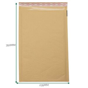 Kraft Padded Bubble Envelope (235x350+40mm)