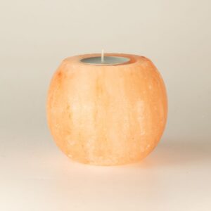 Salt Candle Holder - Round