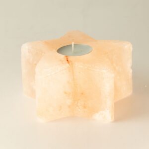 Salt Candle Holder - Star