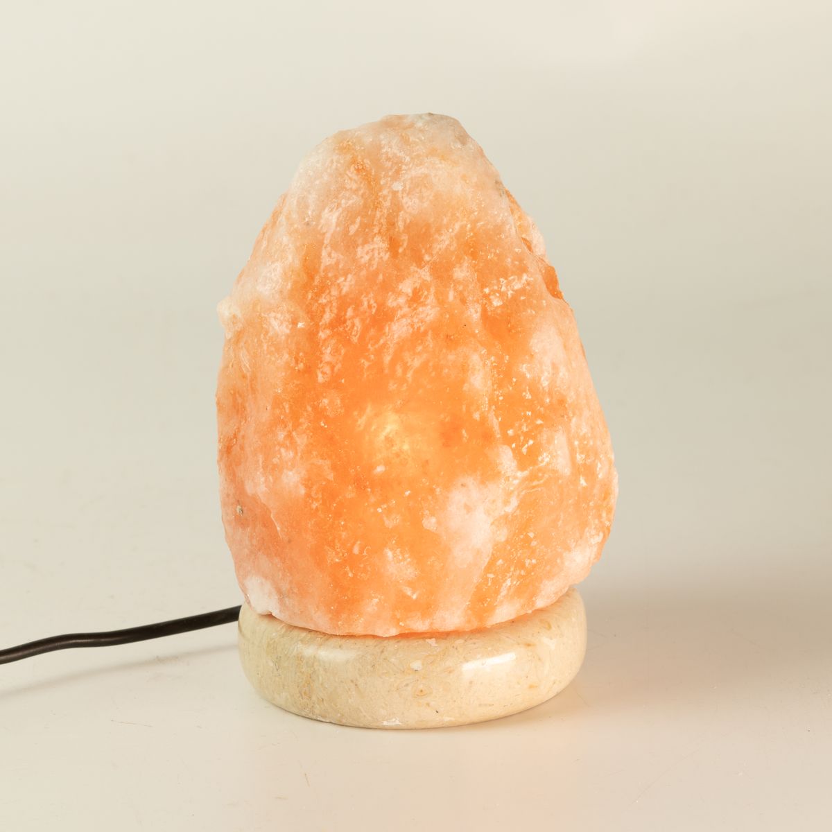 Quality USB Natural Salt Lamp - 11.5 cm Random Colours