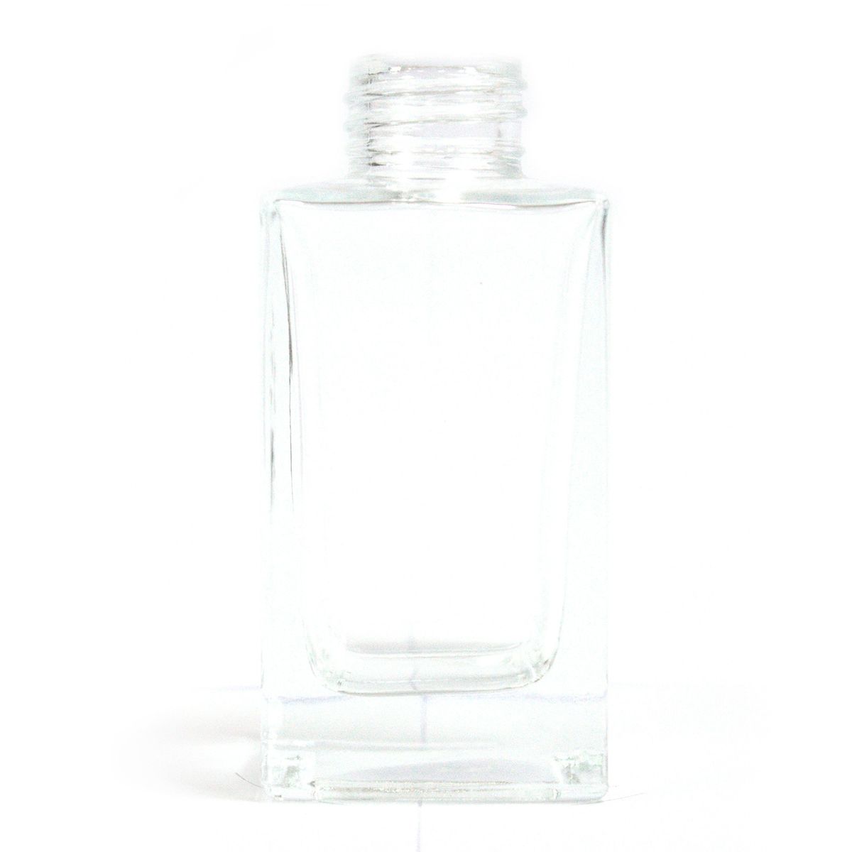 100 ml Square Long Reed Diffuser Bottlle - Clear