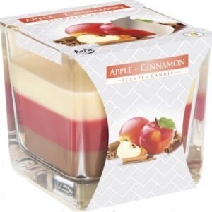 Rainbow Jar Candle - Apple and Cinnamon