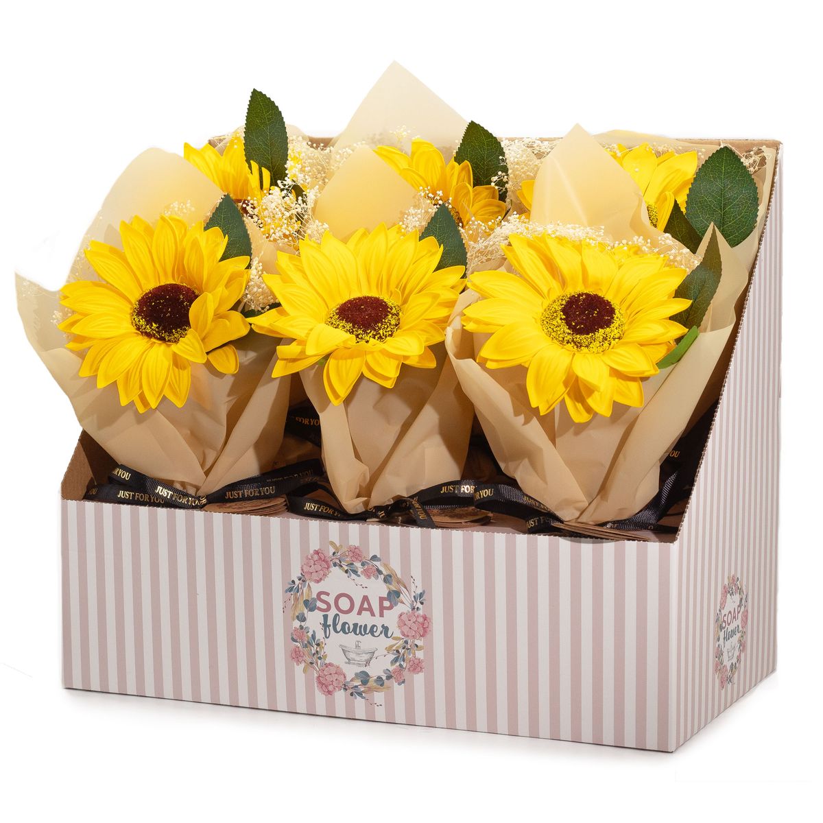 Soap Flower - Single Sunflower