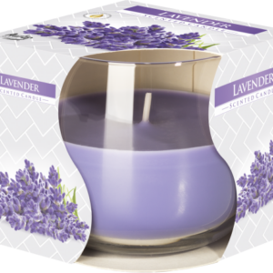 Scented Glass Jar Candle - Lavender