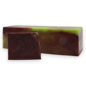 Sliced Dubai Soap Loaf (13pcs) - Emerald Truffle