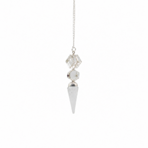 The Architect of Clarity - Three Piece Pendulum - Crystal Quartz