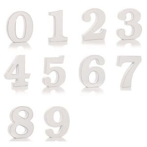 Shabby Chic Numbers - 1 Though 0 (10)
