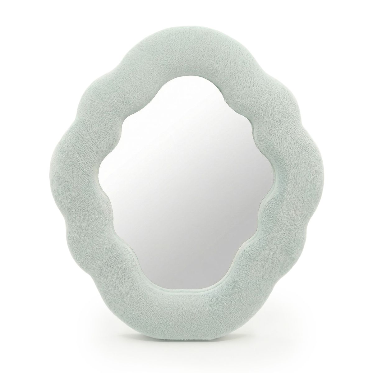 Soft Squiggly Mirror – Cloud – Cloud Blue (28x24x2.3cm)