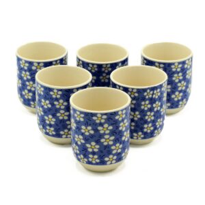 Herbal Tea Cups - Blue Daisey